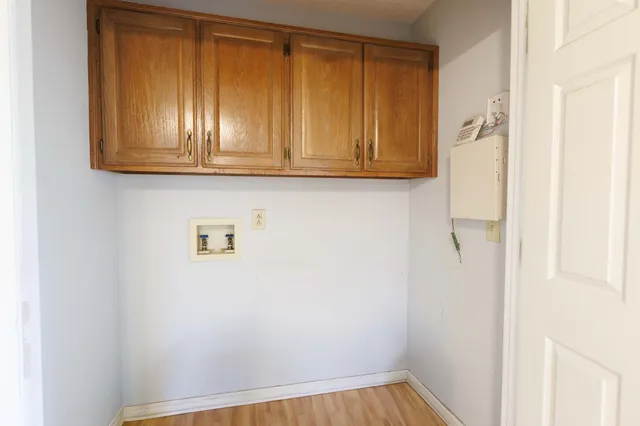 a view of cabinets
