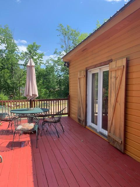 92 Porterfield Road Porter, ME 04068 - Photo 6 of 50 Deck with access to Master