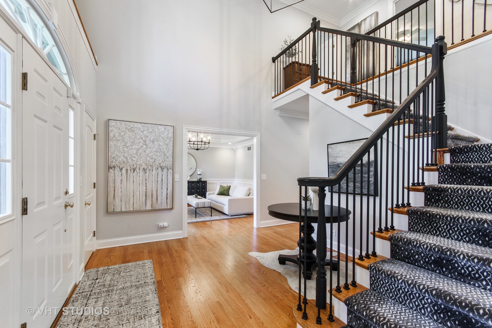 975 Prairie Hill Court Cary, IL 60013 - Photo 2 of 32 a view of entryway with wooden floor