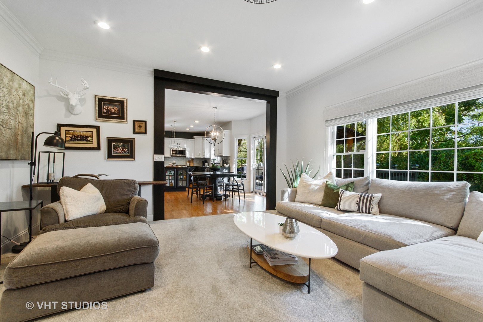 975 Prairie Hill Court Cary, IL 60013 - Photo 8 of 32 a living room with furniture and a large window