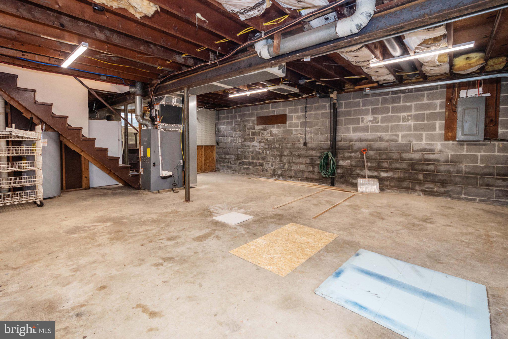 2155 Jennings Road Grantsville, MD 21536 - Photo 36 of 39 Spacious unfinished basement ready for ideas.