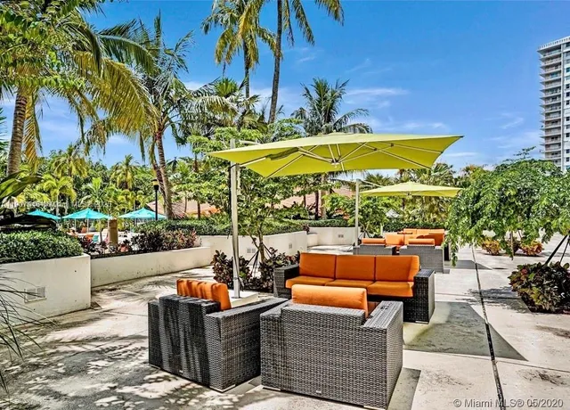 a view of a city with tall buildings