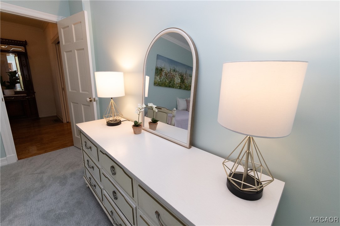 1660 Cascade Road Big Bear City, CA 92314 - Photo 13 of 42 a kitchen with a sink and a refrigerator