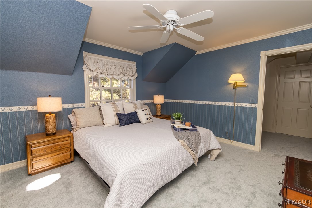 1660 Cascade Road Big Bear City, CA 92314 - Photo 18 of 42 a bedroom with bed and window