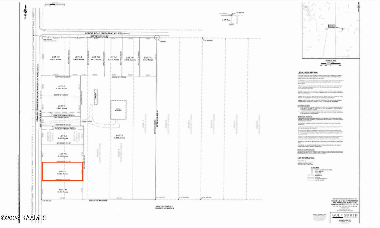 0 Howard Venable Road Church Point, LA 70525 - Photo 3 of 3 plat