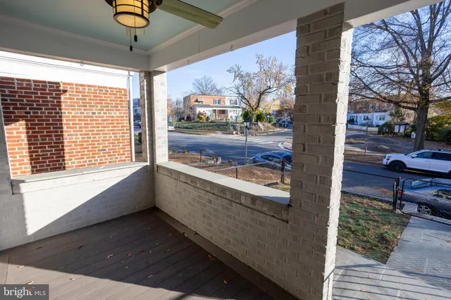 a view of balcony and patio