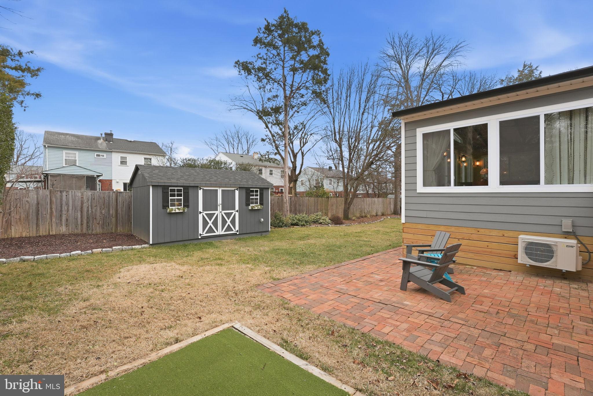 6803 Derrell Court Alexandria, VA 22307 - Photo 37 of 43 a house view with a garden space