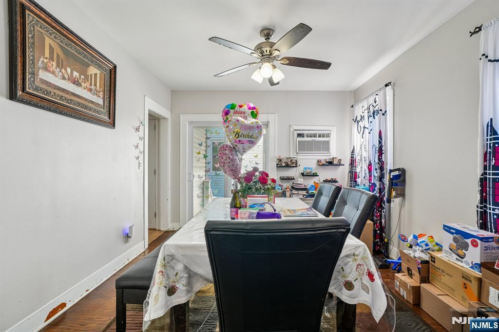 228 Totowa Road Totowa, NJ 07512 - Photo 9 of 39 a view of a dining room with furniture and a chandelier fan