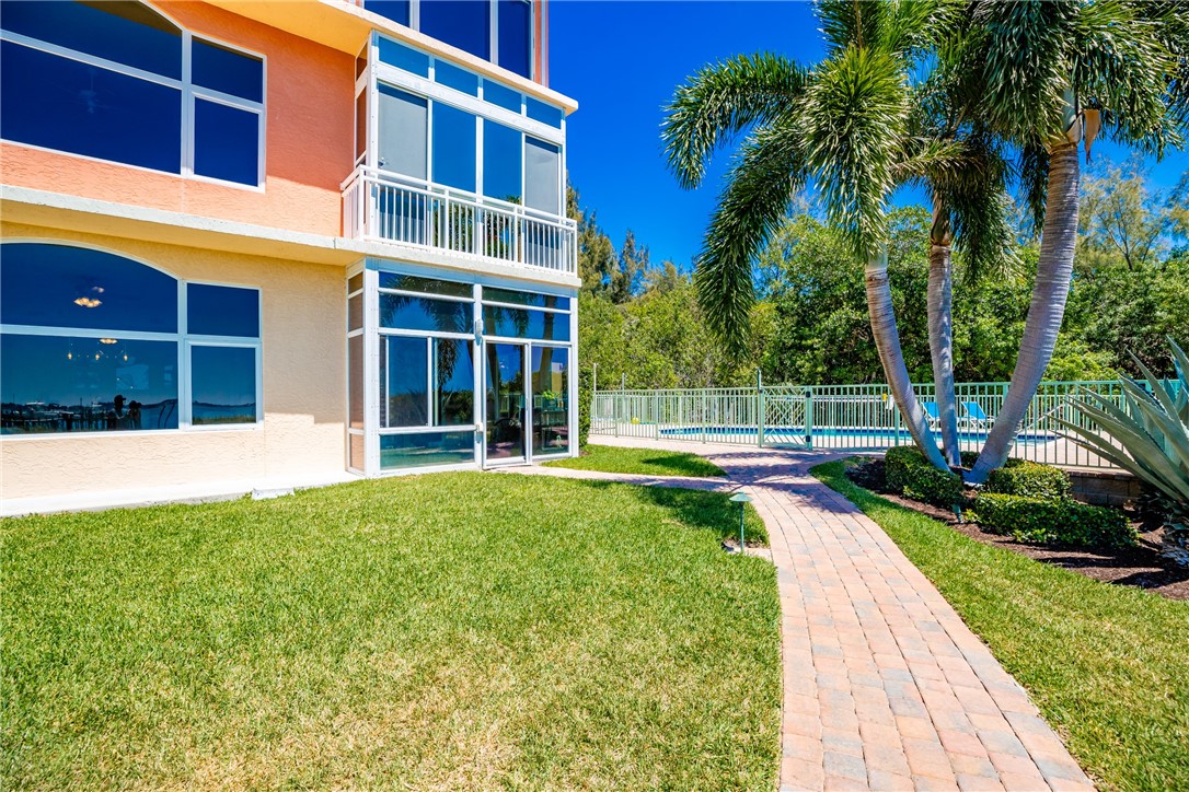 1701 Gulfstream Avenue, Unit 719 Fort Pierce, FL 34949 - Photo 28 of 36 a view of an apartment with a backyard