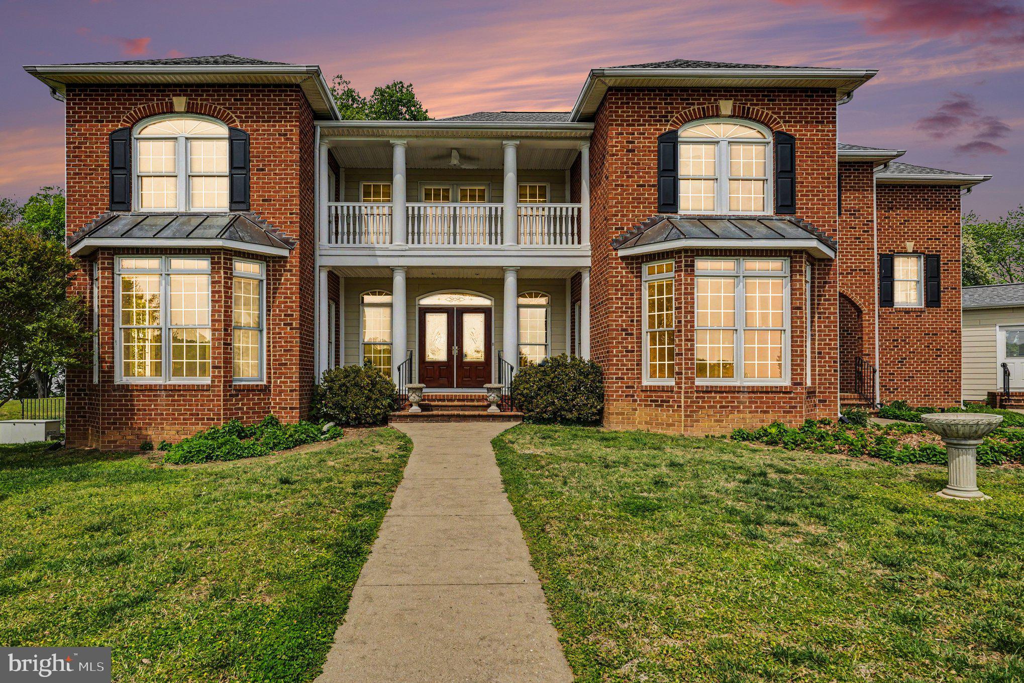 16186 Bundock Road King George, VA 22485 - Photo 82 of 82 Elegant brick home with inviting porch.