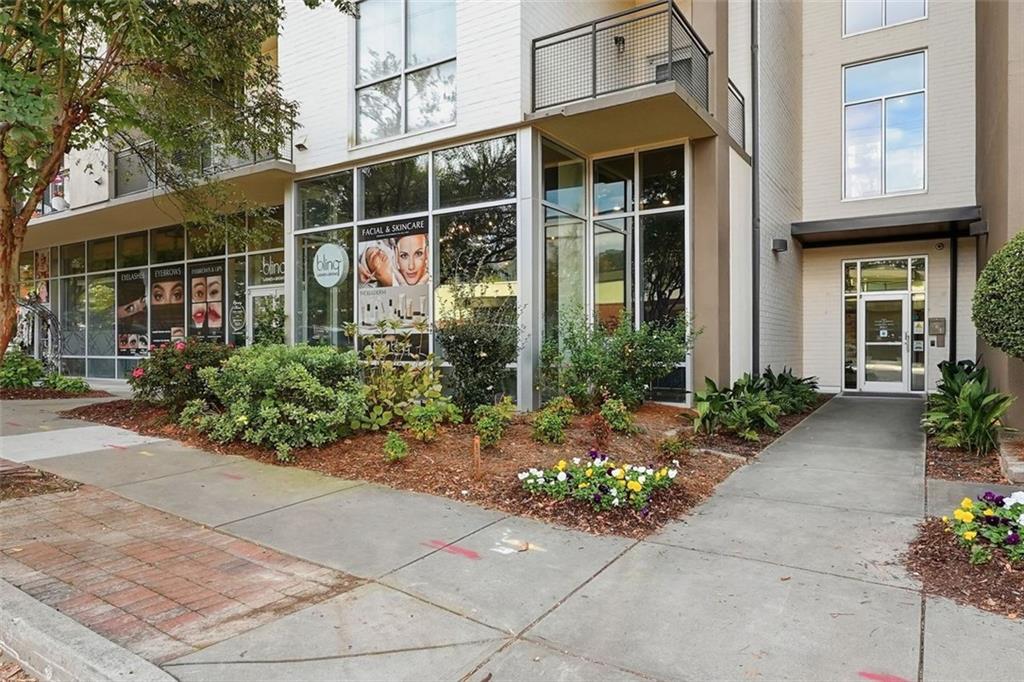 3400 Malone Drive, Unit 206 Atlanta, GA 30341 - Photo 24 of 31 a house with a potted plant in front of it