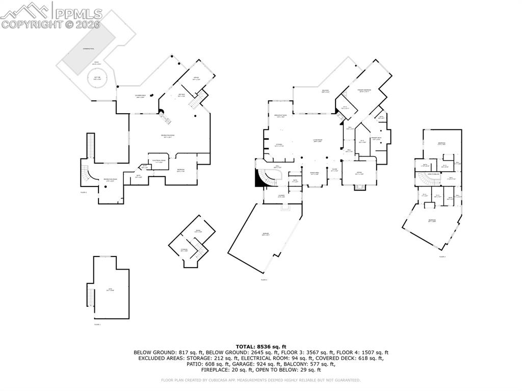 5039 Stonehill Road Colorado Springs, CO 80918 - Photo 50 of 50 View of layout