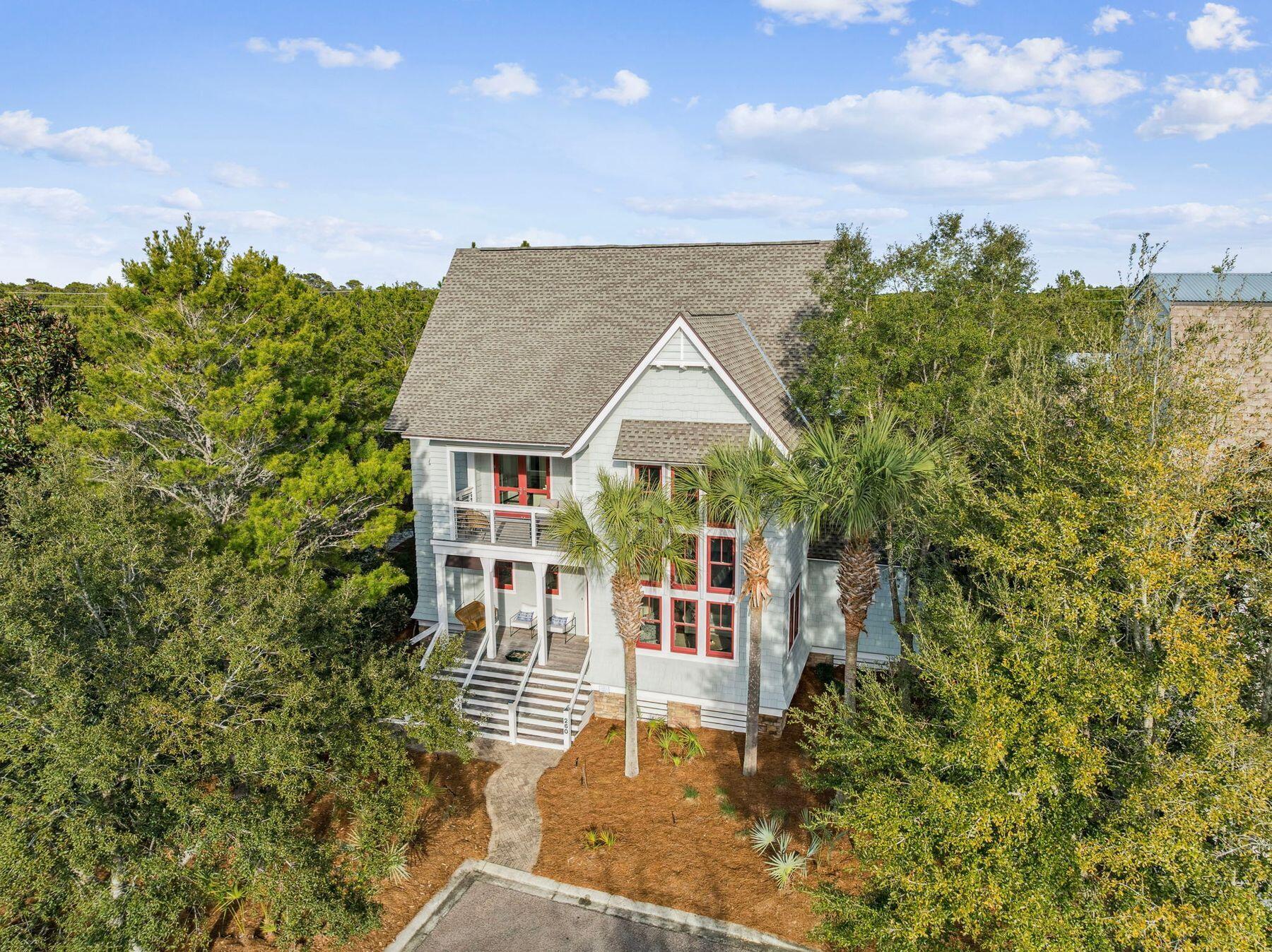 260 Gulf Bridge Lane Watersound, FL 32461 - Photo 2 of 34 Drone exterior