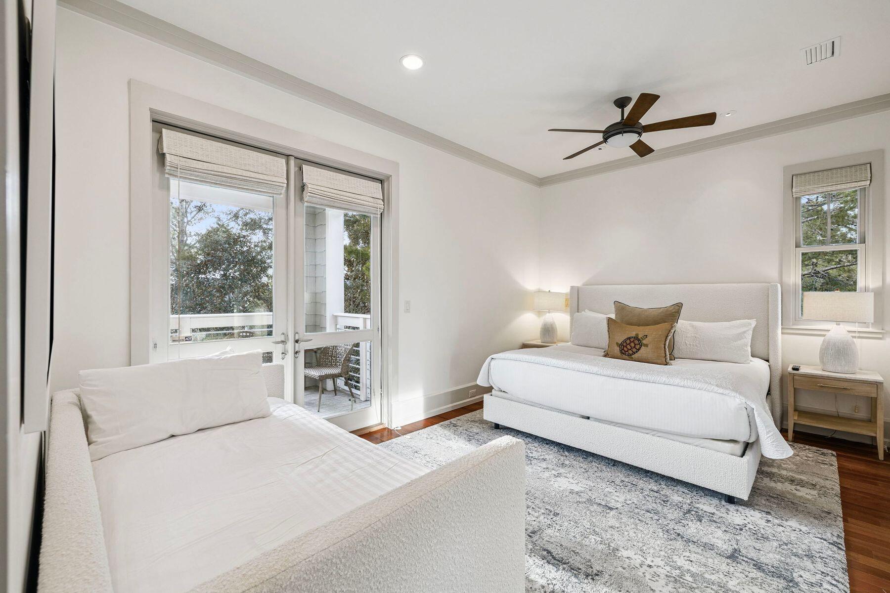 260 Gulf Bridge Lane Watersound, FL 32461 - Photo 29 of 34 Primary with balcony