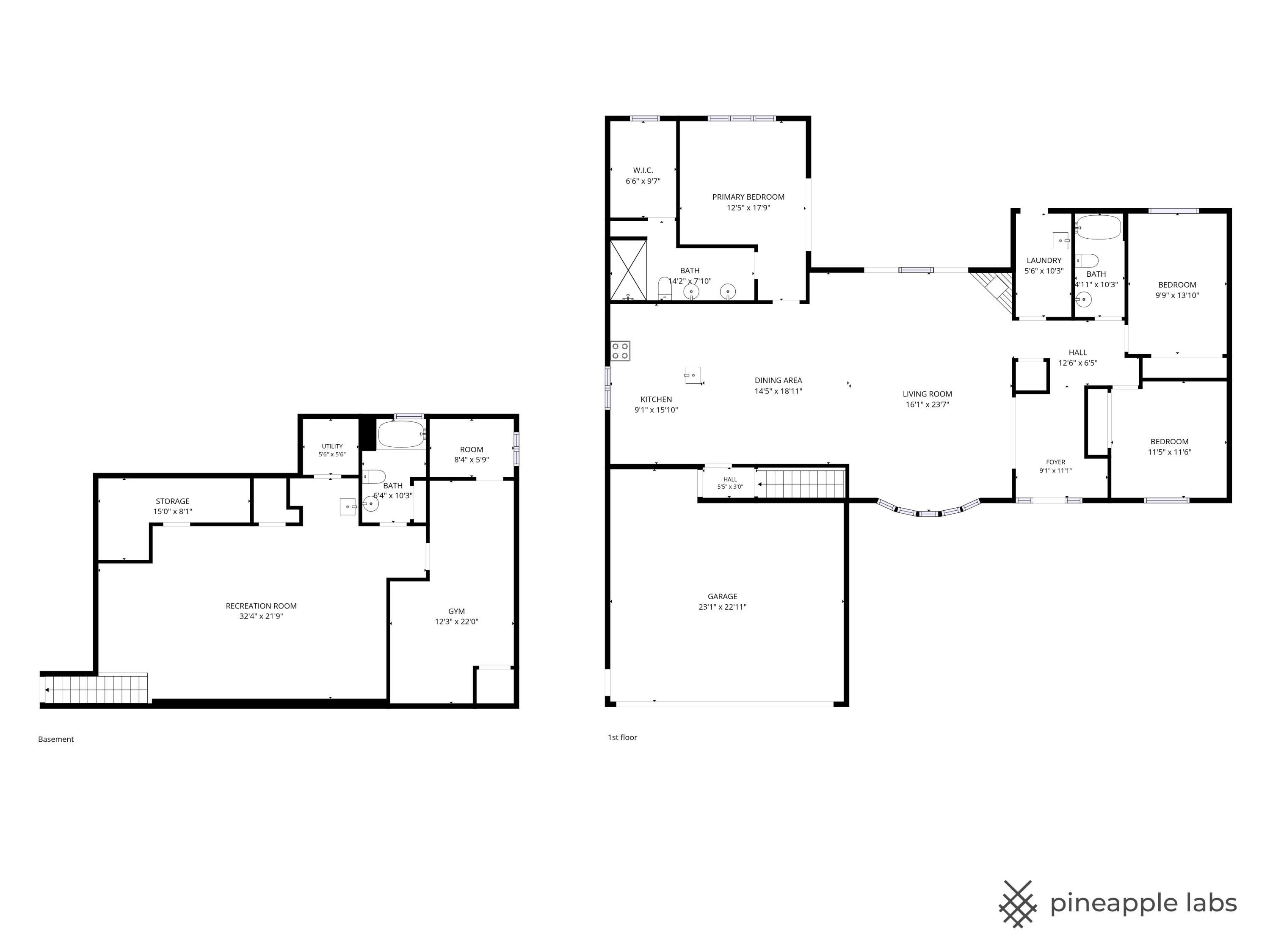 118 Hillview Road Williams Bay, WI 53191 - Photo 55 of 55 Full Floor Plan
