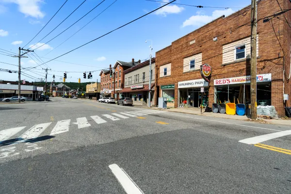 a view of street with cars