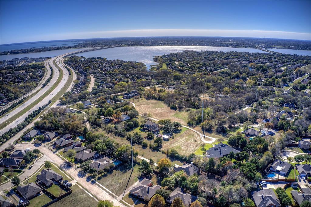 2617 Kirby Road Rowlett, TX 75088 - Photo 35 of 39 Aerial overview of property's location with nearby suburban area and a large body of water