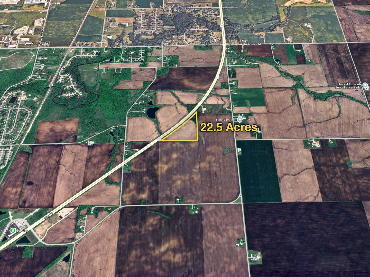 0 South Rt 53 Elwood, IL 60421 - Photo 2 of 9 an aerial view of multiple house