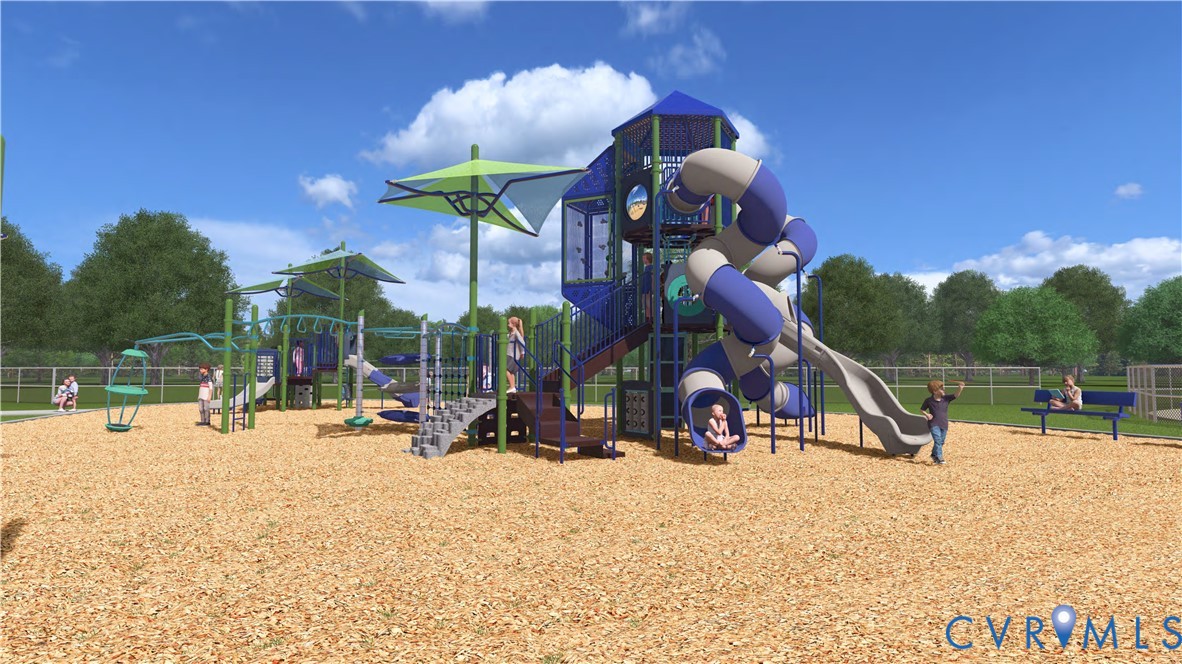 19018 Palisades Ridge Moseley, VA 23120 - Photo 28 of 37 a view of a park with slide