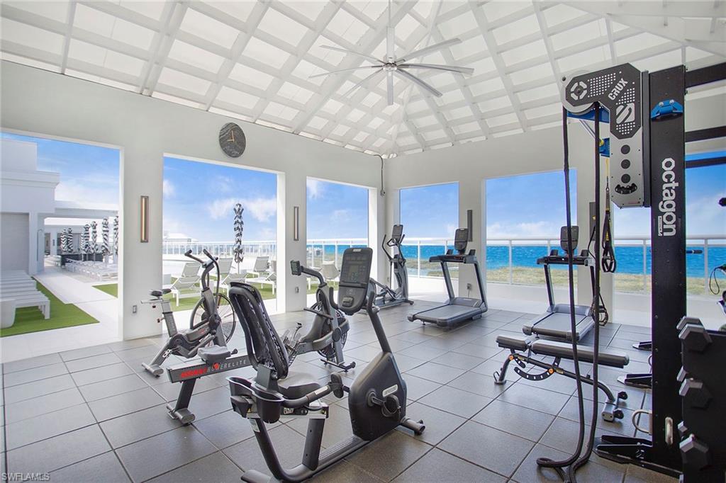 13945 Old Coast Road, Unit 806 Naples, FL 34110 - Photo 40 of 50 a view of a room with gym equipment