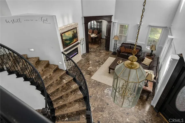 a view of entryway and hall