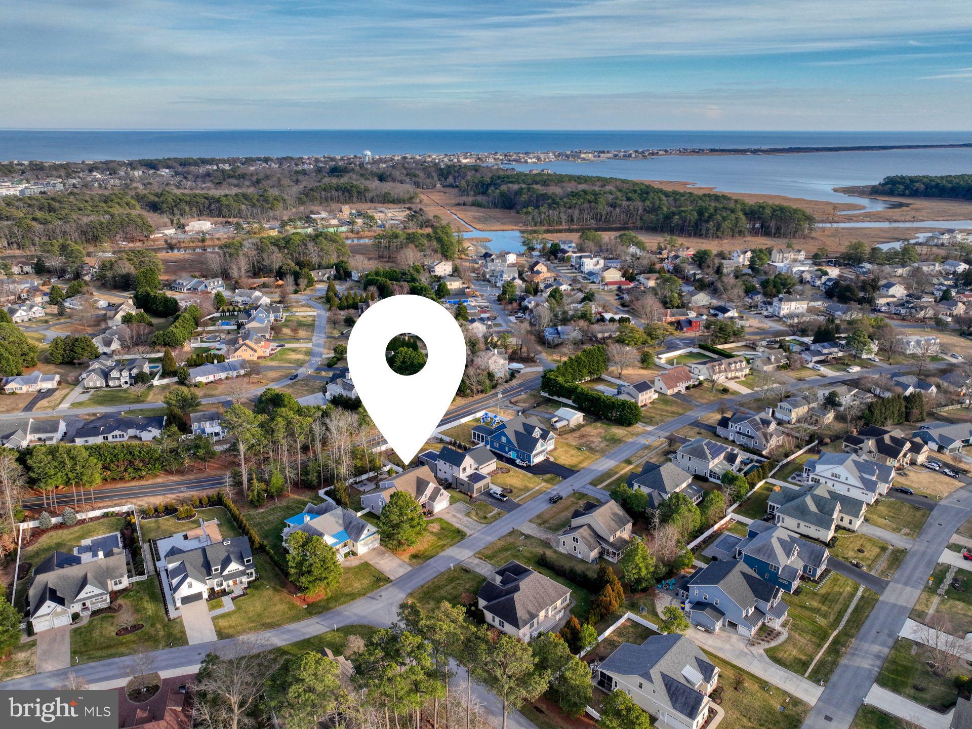 135 Cornwall Road Rehoboth Beach, DE 19971 - Photo 71 of 101 Drone view of home.