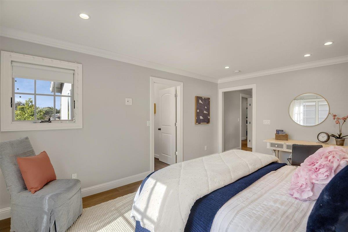 593 Sleeper Avenue Mountain View, CA 94040 - Photo 27 of 56 a bedroom with a bed and window