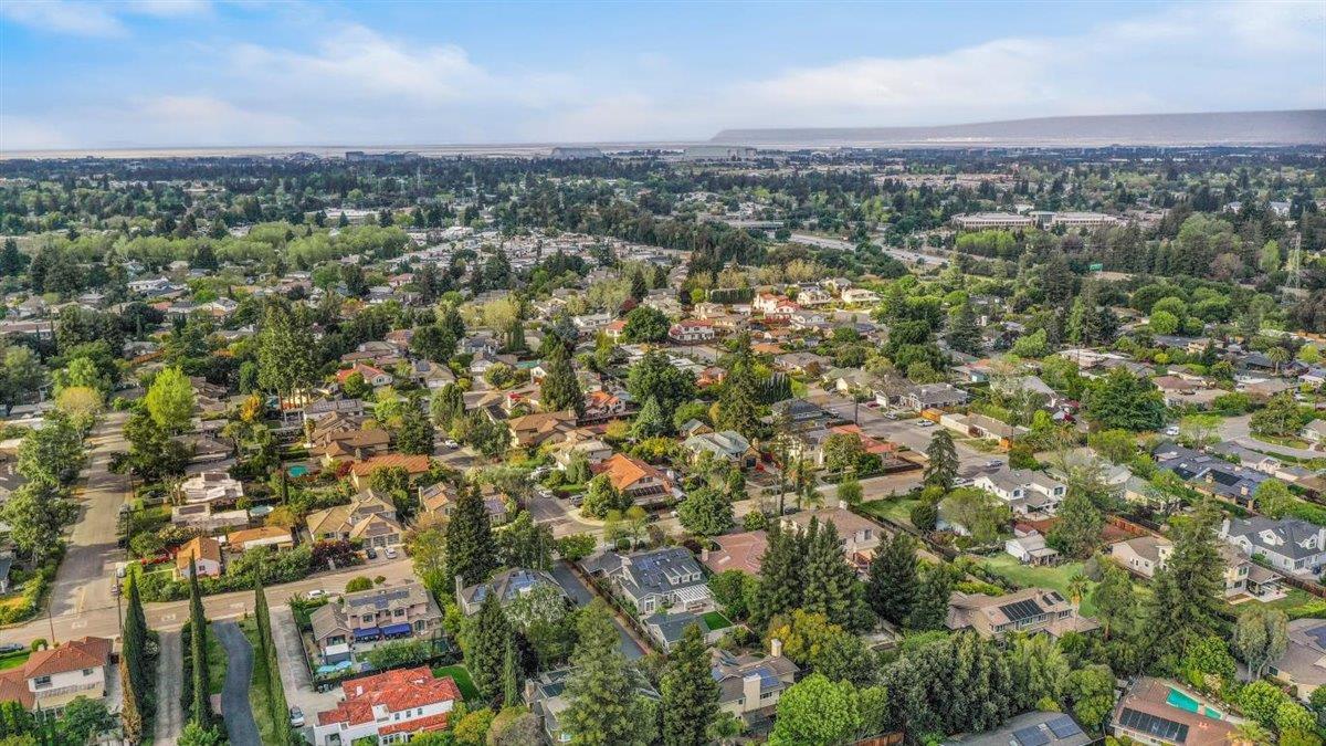 593 Sleeper Avenue Mountain View, CA 94040 - Photo 55 of 56 an aerial view of multiple house