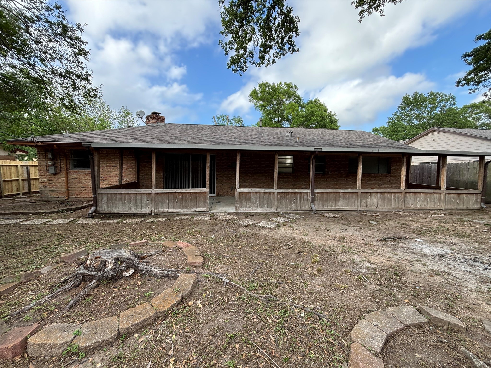 10422 Winding Trail Road La Porte, TX 77571 - Photo 13 of 16 Back Porch