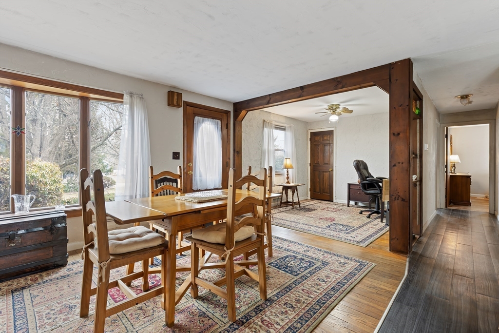 90 Washington Terrace Whitman, MA 02382 - Photo 9 of 18 a view of a dining room with furniture window and wooden floor