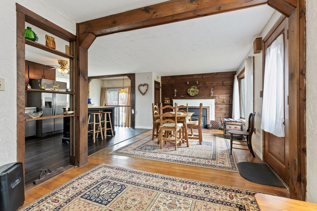 90 Washington Terrace Whitman, MA 02382 - Photo 10 of 18 a view of a dining room with furniture window and wooden floor