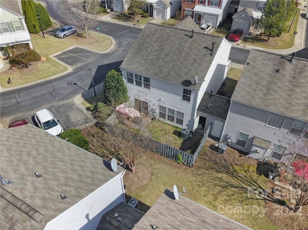 11428 Grove Point Road Charlotte, NC 28277 - Photo 36 of 36 an aerial view of a house with outdoor space