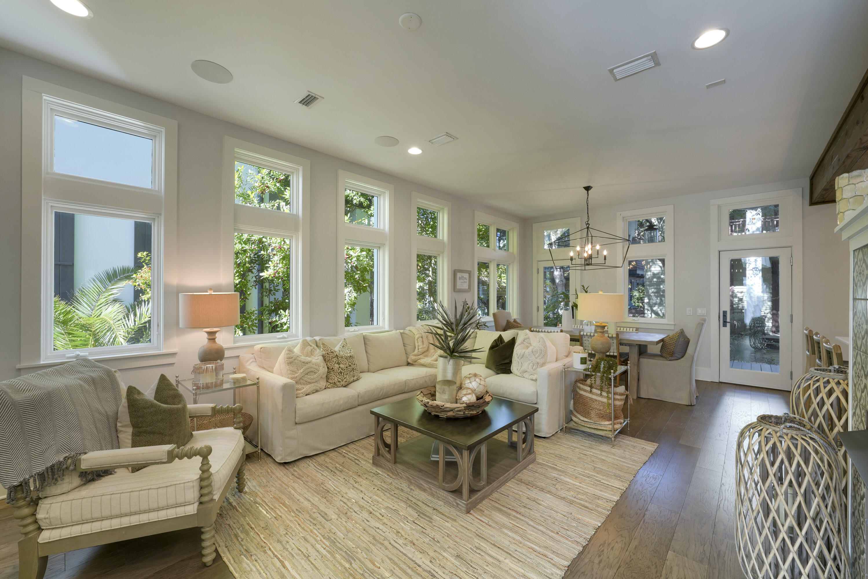 18 Bourne Lane Inlet Beach, FL 32461 - Photo 3 of 81 a living room with furniture and a large window