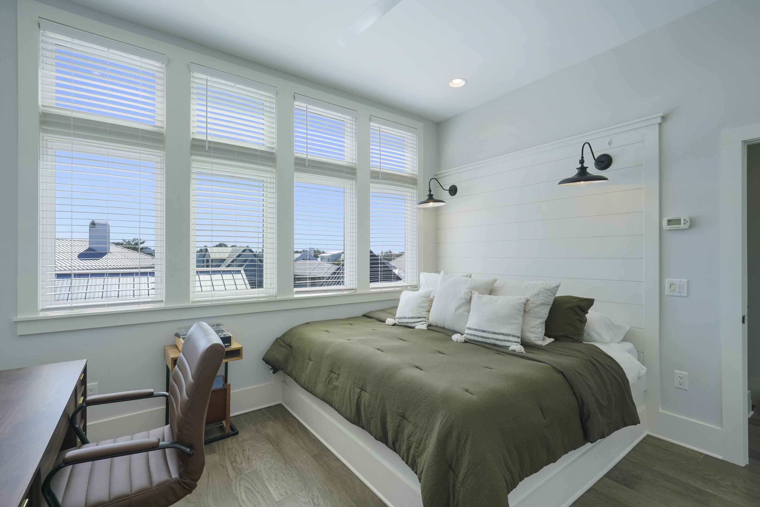 18 Bourne Lane Inlet Beach, FL 32461 - Photo 42 of 81 a bedroom with a bed and a window