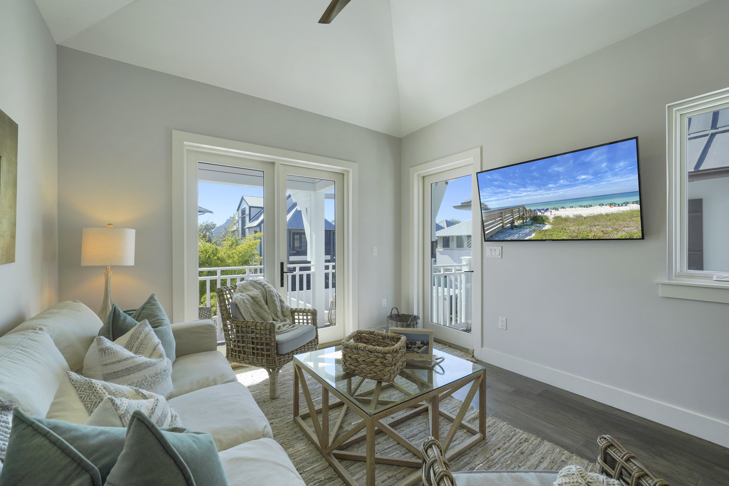 18 Bourne Lane Inlet Beach, FL 32461 - Photo 53 of 81 a living room with furniture and a window