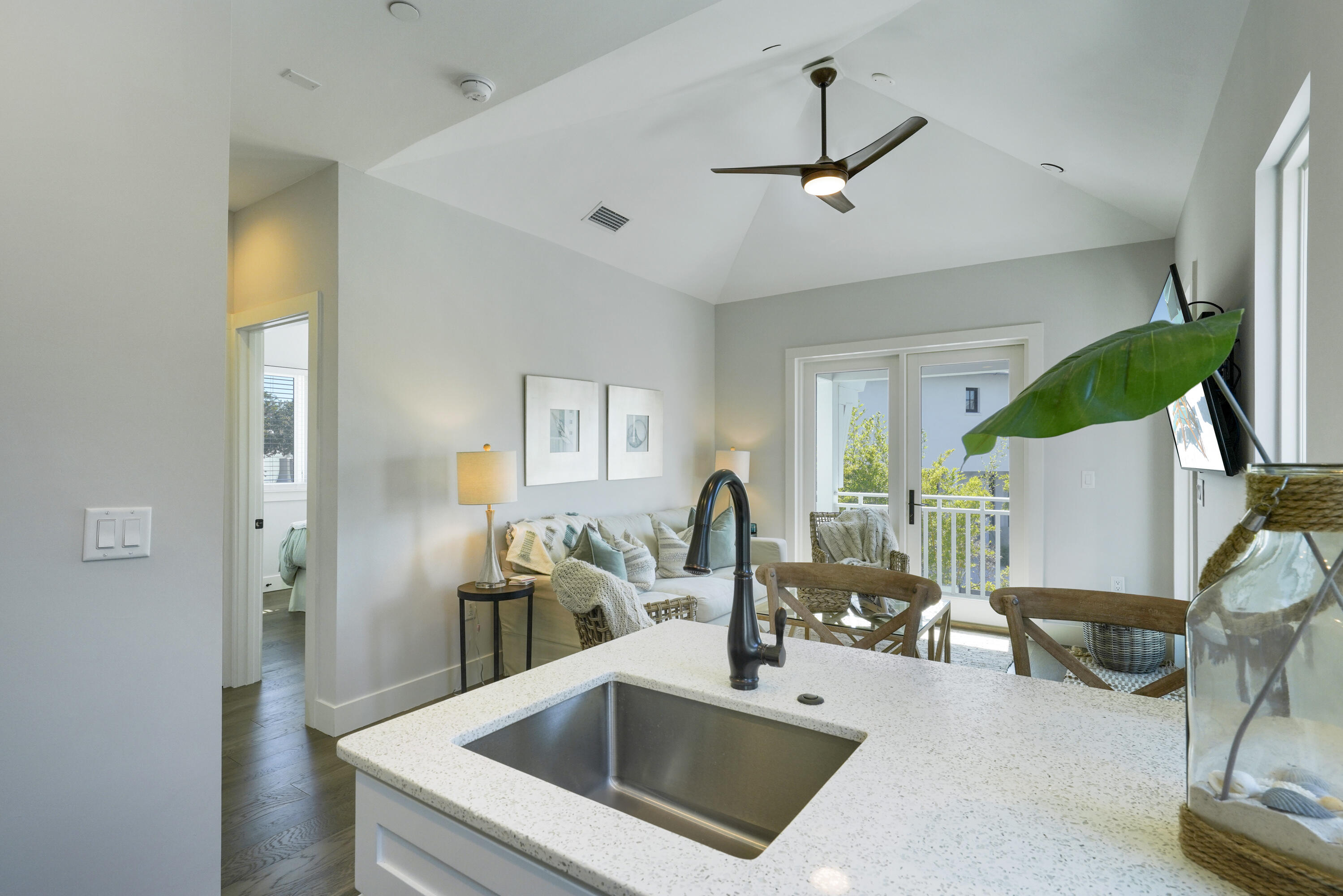 18 Bourne Lane Inlet Beach, FL 32461 - Photo 55 of 81 a kitchen with a sink cabinets and appliances