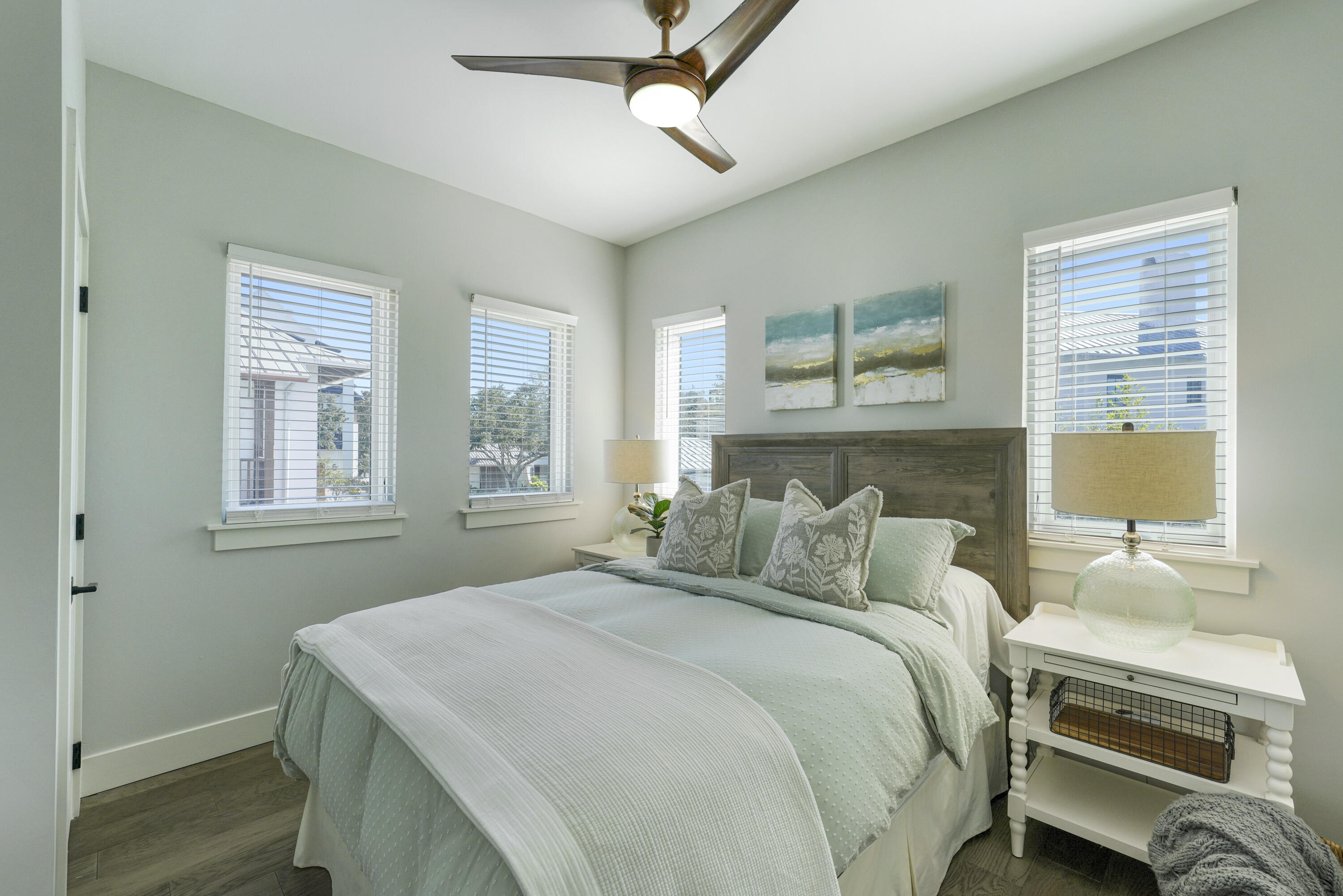 18 Bourne Lane Inlet Beach, FL 32461 - Photo 58 of 81 a bedroom with a bed and a window