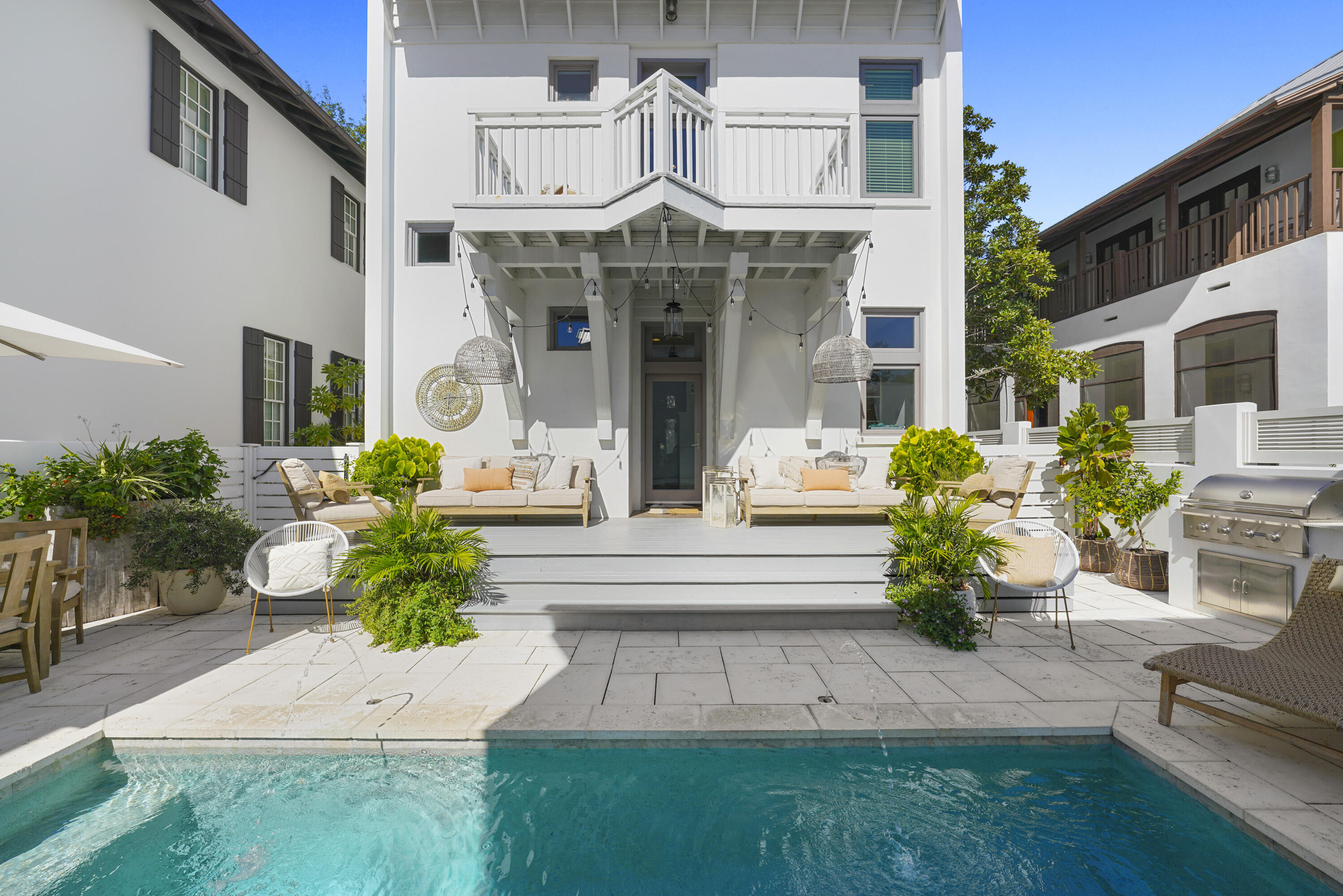 18 Bourne Lane Inlet Beach, FL 32461 - Photo 7 of 81 a view of a house with potted plants