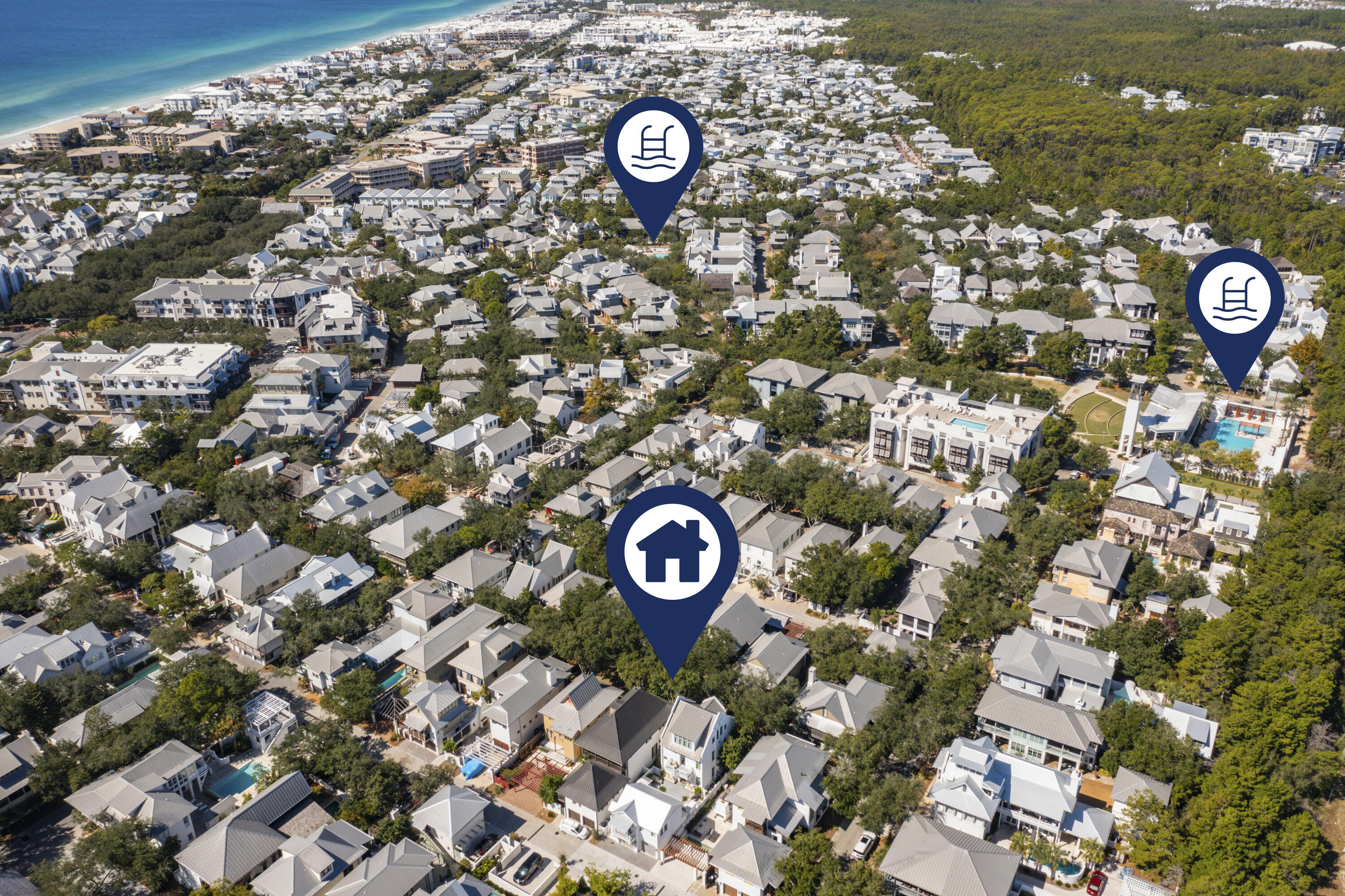 18 Bourne Lane Inlet Beach, FL 32461 - Photo 80 of 81 a view of entryway with tree