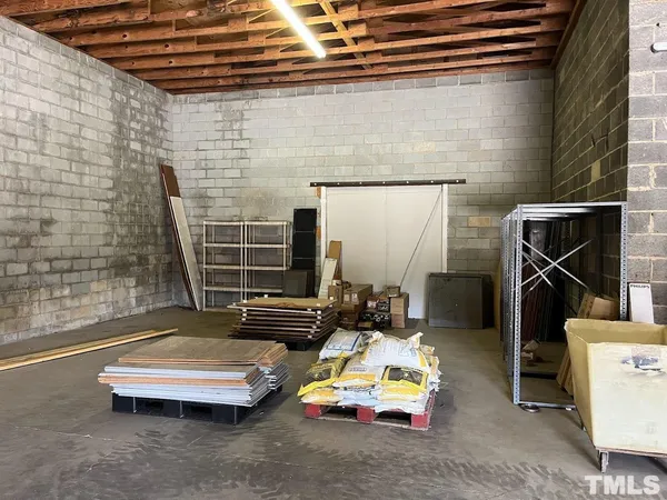 a view of a garage room and toys