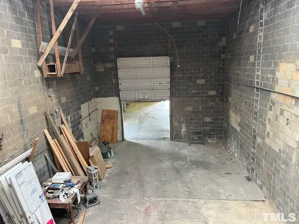 a view of storage and utility room