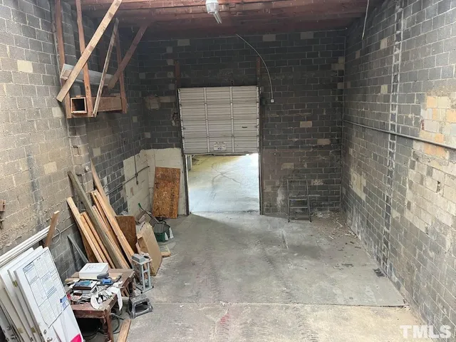 a view of storage and utility room