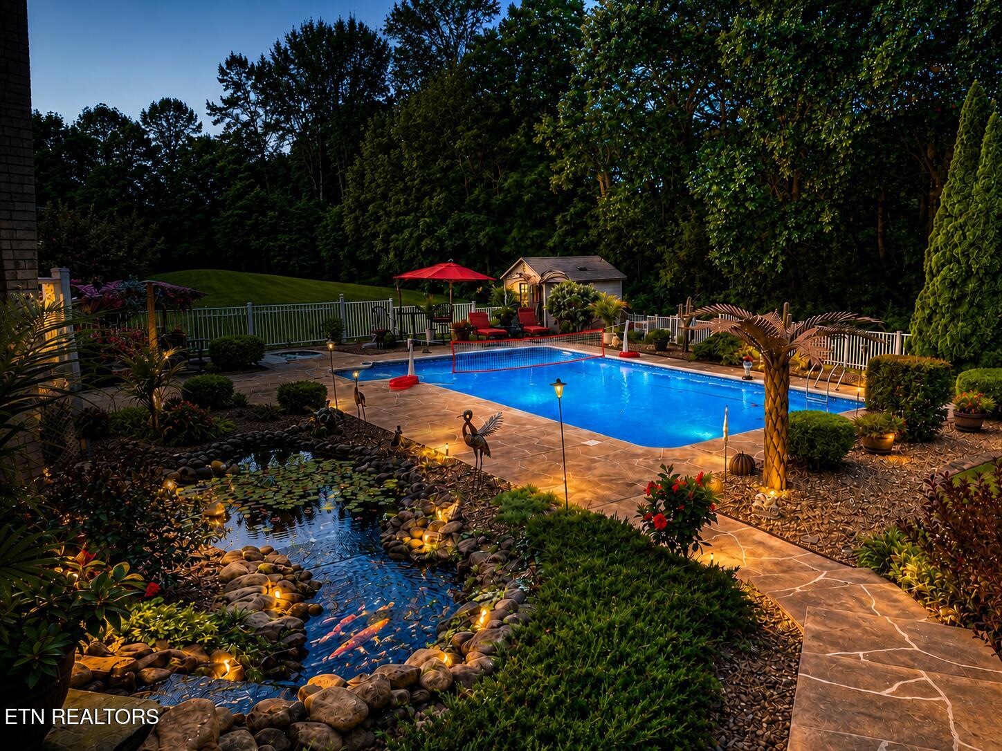 19 Raintree Crossing Oak Ridge, TN 37830 - Photo 58 of 60 Evening Yard