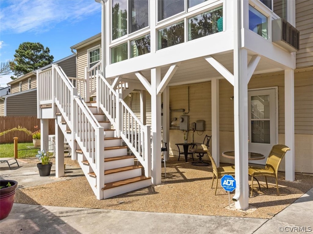 6601 Brambleton Road Chesterfield, VA 23832 - Photo 29 of 34 a view of a building with a outdoor space