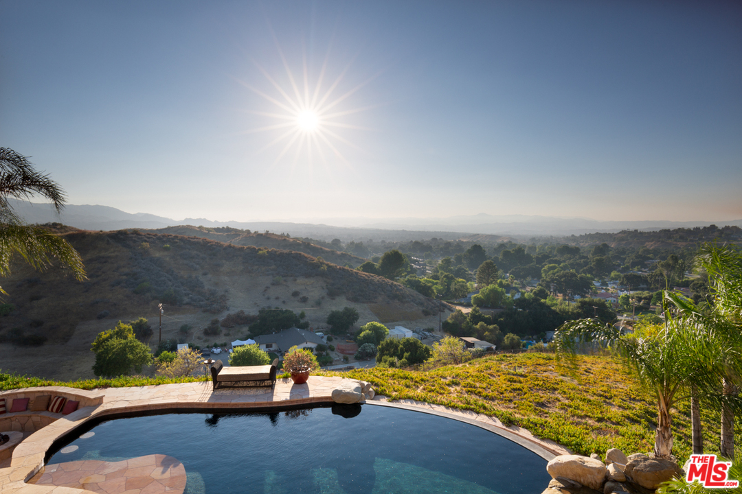 24533 Desert Avenue Newhall, CA 91321 - Photo 35 of 48 an outdoor view of the house with lake view