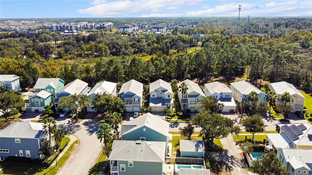 7710 Linkside Loop Reunion, FL 34747 - Photo 10 of 33 an aerial view of residential houses with outdoor space