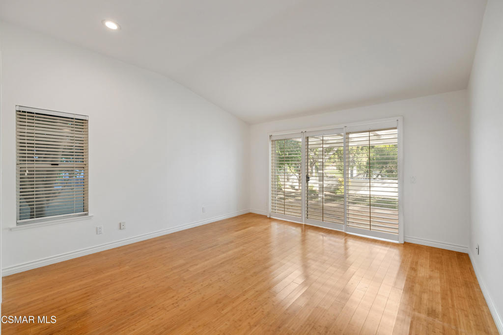 2906 Evesham Avenue Thousand Oaks, CA 91362 - Photo 15 of 30 a view of an empty room with wooden floor and a window