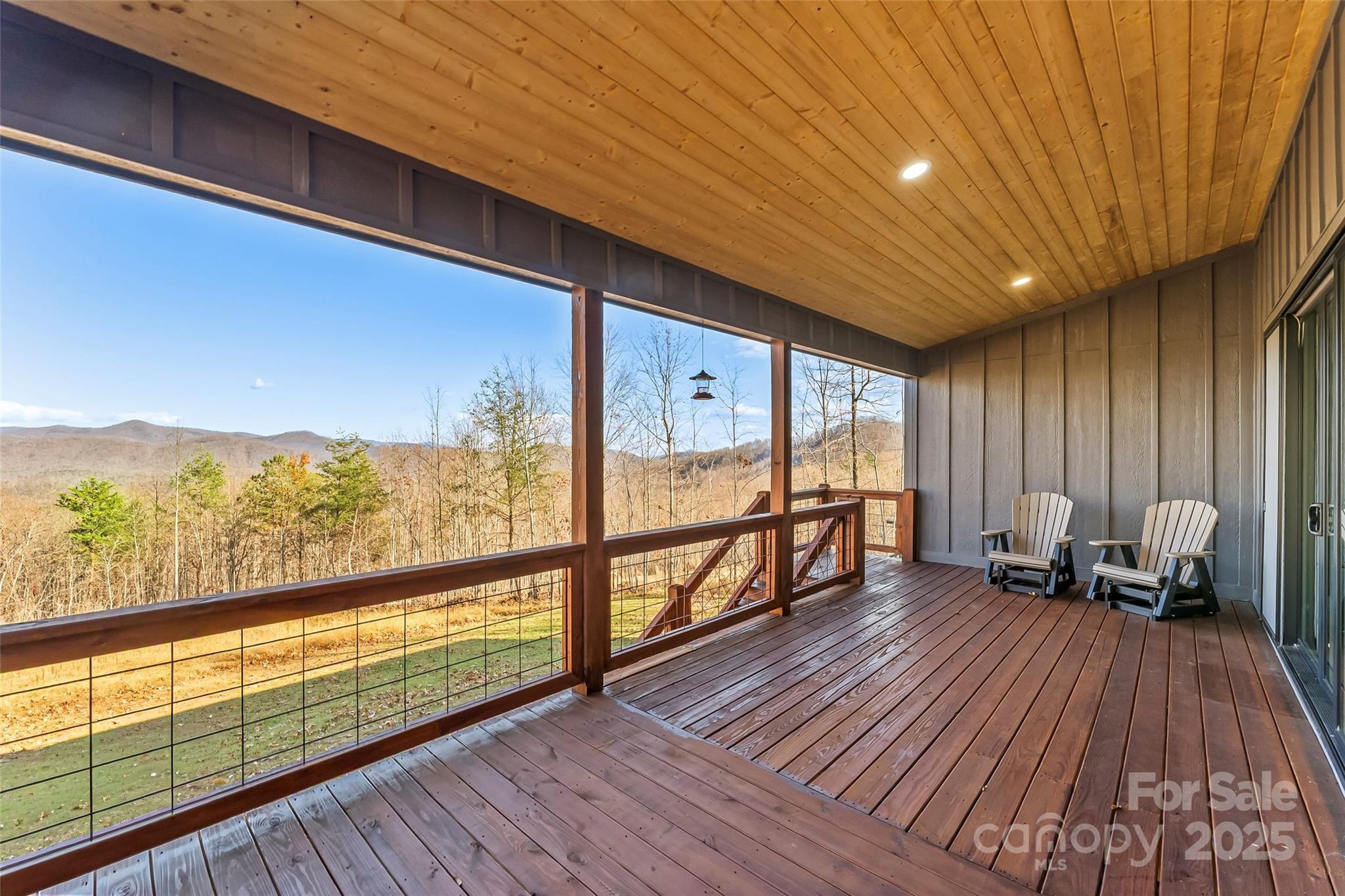 53 Cres Ridge Lane Nebo, NC 28761 - Photo 38 of 48 a view of sitting area in balcony