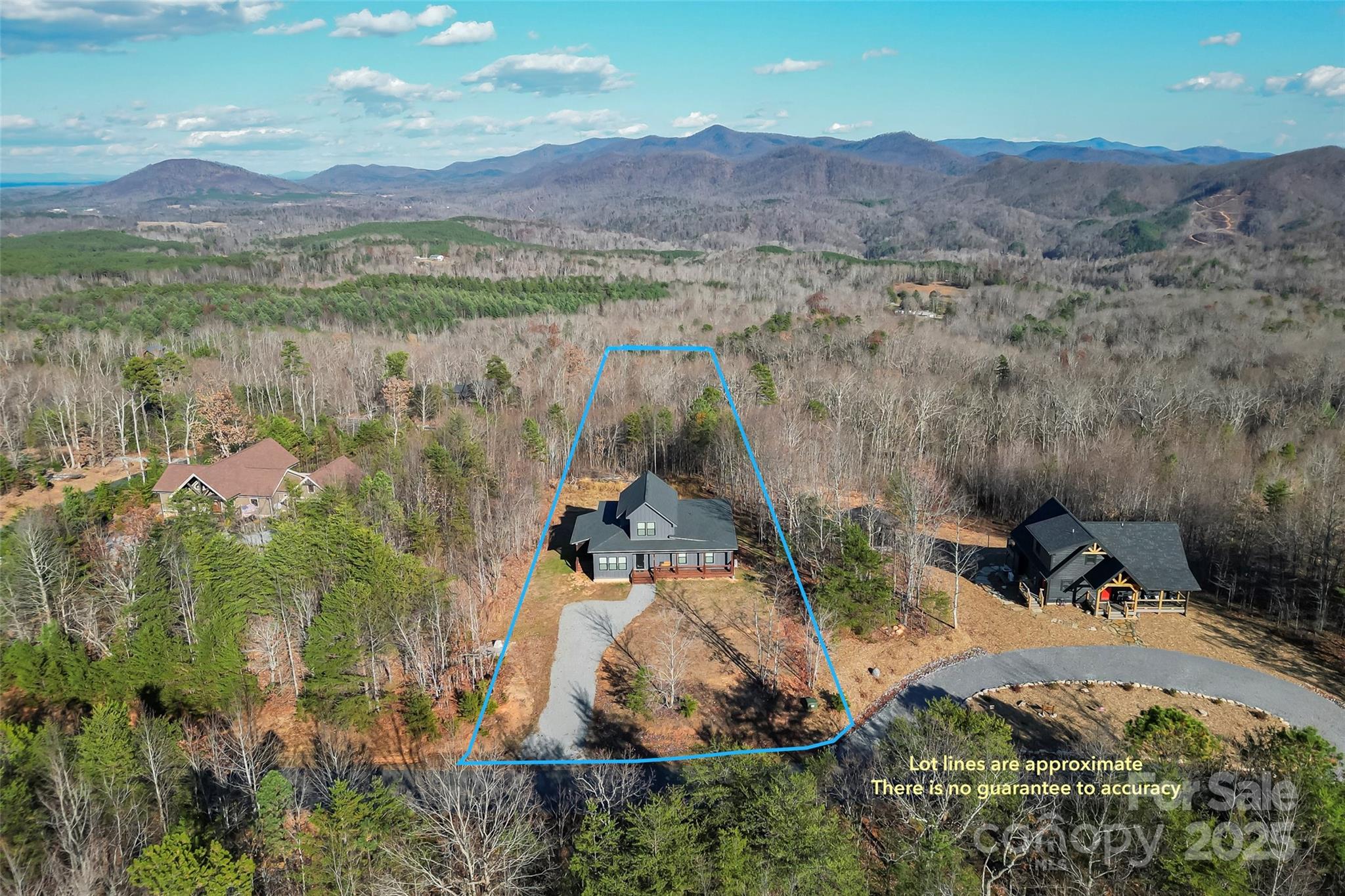 53 Cres Ridge Lane Nebo, NC 28761 - Photo 4 of 48 an aerial view of a house with mountain view