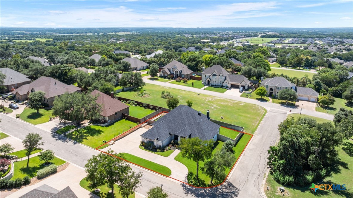 1606 Alta Vista Loop Temple, TX 76502 - Photo 43 of 48 an aerial view of residential houses with outdoor space